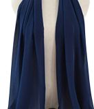 Bovista Hoofddoek - Hijab - Dames - Abaya - Sjaal - Islamitische Kleding - Moslim Kleding - Alhamdulillah - Marineblauw