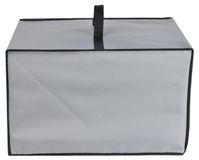 HP Housse de protection pour imprimantes, nylon, adaptée aux HP M283fdw/4301fdw, gris argenté