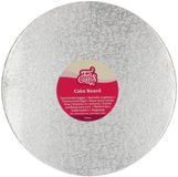 FunCakes Cake Board Rond - Zilver - Ø27,5 cm