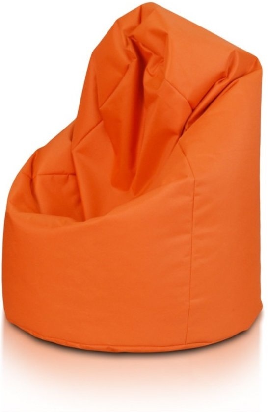 Viking Choice Zitzak fauteuil oranje- loungestoel zitkussen relaxkussen