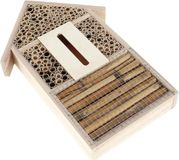 Merkloos / Sans marque Grote Grootte Bee House Hotel - Outdoor Houten Insectenhotel van Hoge Kwaliteit