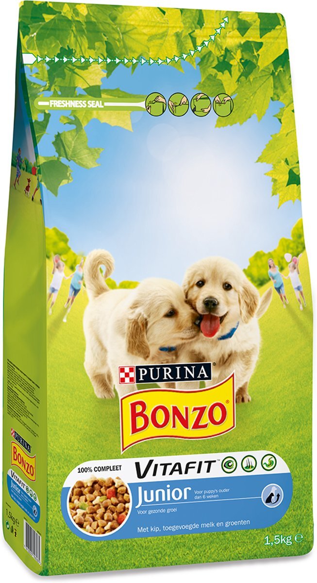 BONZO Junior Kip - Hondenvoer - 1,5 kg