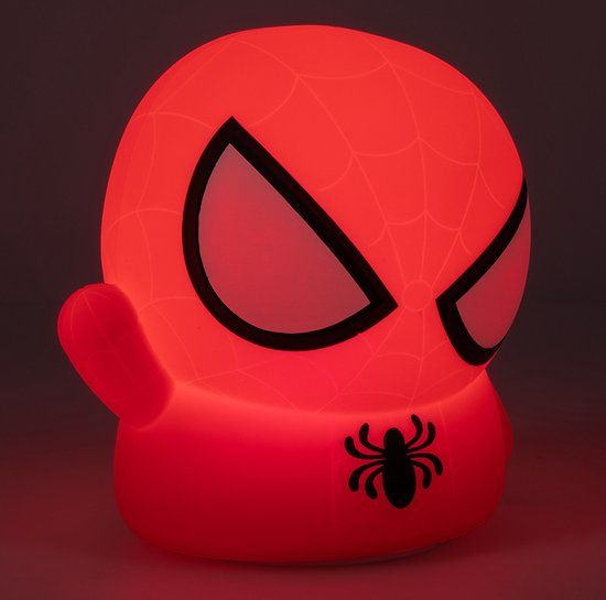 Paladone Spider-Man Siliconen Lamp met Oplaadbare Accu - Rood