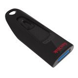 SanDisk Ultra USB Flash Drive - 128GB - USB 3.2 Gen 1 (3.1 Gen 1) - Black