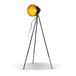 B.K.Licht BKL1233 Vloerlamp - Zwart Goud - E27 - 136cm