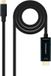 Nanocable 10.15.5105 video kabel adapter 5 m USB Type-C HDMI Zwart