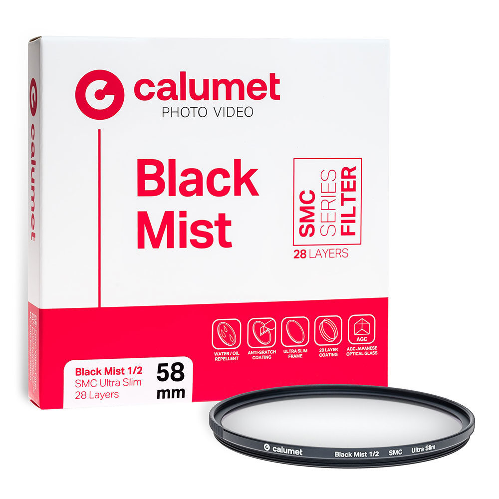 Calumet Calumet SMC Ultra Slim 28 Layers 1/2 Black Mist Filter 58mm