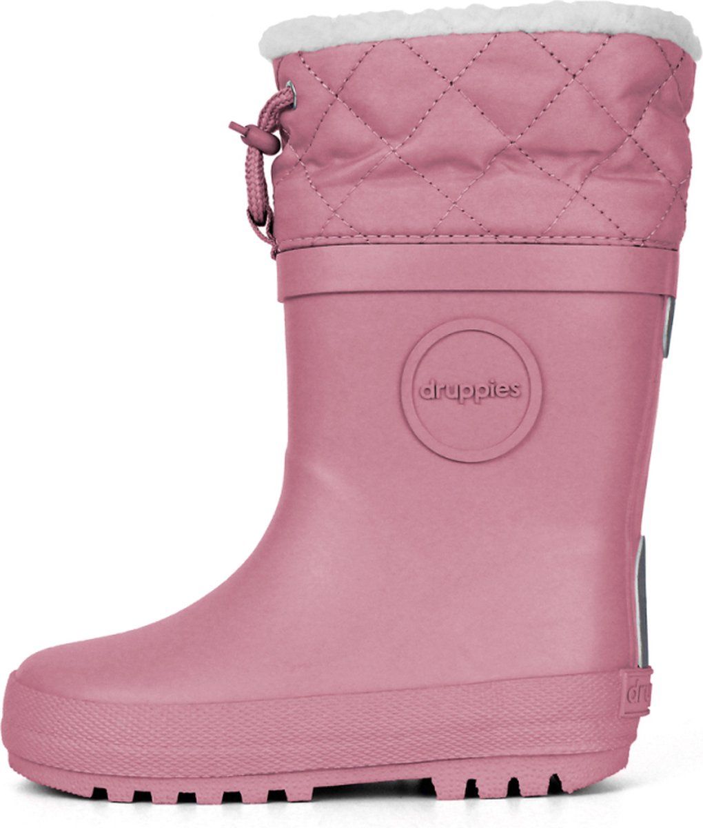 Druppies Regenlaarzen Gevoerd - Winter Boot - Roze - Maat 42