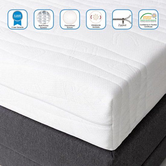 Mörgenn Matras Martinez - Pocketvering Matras - 100x200 cm