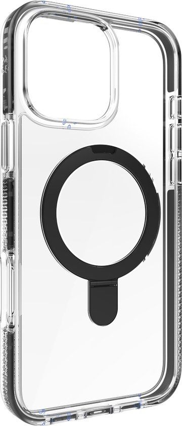 ZAGG Santa Cruz Snap Case for iPhone 16 Pro Max - Black/Clear - MagSafe - Back Cover