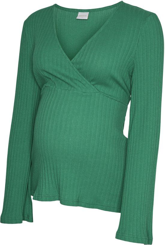 Mama Licious Blouse Bodycon fit V-Hals Top