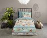 Good Morning dekbedovertrek dieren - 1 persoons 140x200/220 cm - Multi - 100% Katoen renforcé