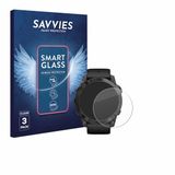 Savvies 3 Stuks Screenprotector - Geschikt voor Garmin Epix Pro (Gen 2) (51 mm) - Transparant