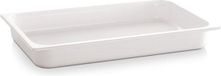 EMGA Melamine gn 1/2 container ecoline - Wit - 65 mm diep - Set van 2 stuks