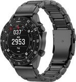 Strap-it Premium titanium band - quickfit 26mm geschikt voor Garmin Fenix 9 (Pro) 51mm / Fenix 8 (Pro) 51mm / Garmin Fenix 7x (Pro - Sapphire Solar) / Fenix 6x (Pro - Sapphire) / Fenix 5x (Plus) / Fenix 3 / Epix Pro (Gen 2 - 51mm) - Zwart