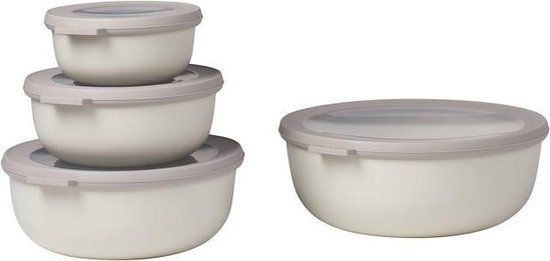 Mepal Cirqula Multikom Vershouddoos Set - 4-delig - Nordic White
