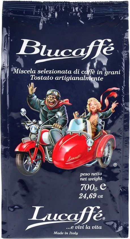 Lucaffé Blucaffé - Koffiebonen - 700 gram