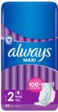 Always Maxi Long Maandverband (Maat 2) Vleugels 20 Stuks