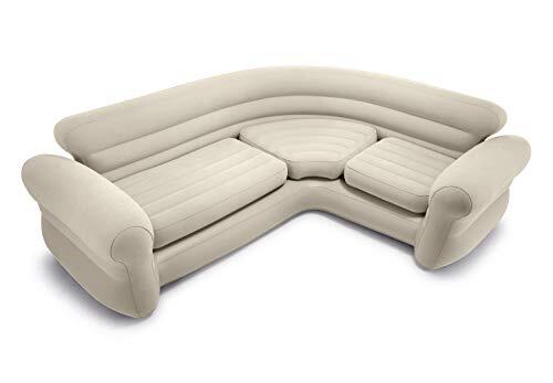 Intex 68575 75047 Ventiel (hoekbank sofa: 257 x 203 x 76 cm