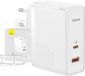 Baseus GaN 5 Pro 100W Snellader met USB-C Kabel Wit