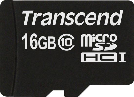 Transcend 16GB microSDHC Class 10 - TS16GUSDC10
