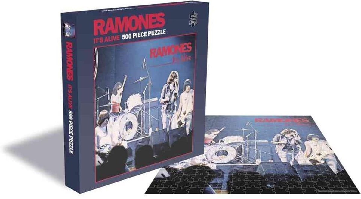 Ramones Ramones Puzzel It's Alive 500 stukjes Multicolours