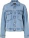 Pieces Spijkerjas PCELMA Dames M Lichtblauwe Denim