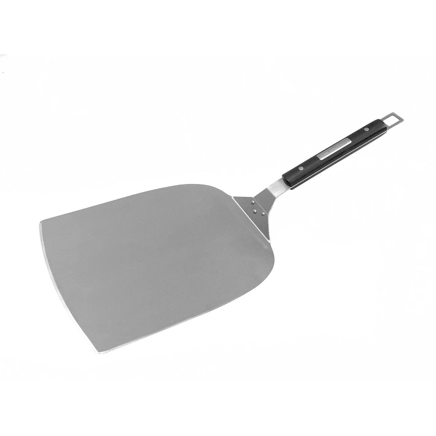 The Bastard Pizza Shovel - 31x31 cm - Black/Metal - Stainless Steel/Plastic