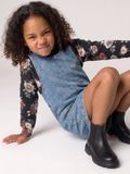 Vertbaudet Denim overgooier voor meisjes middenblauw