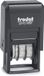 Trodat Printy-Dater Tampon dateur 23 x 12 mm (lxh) Noir