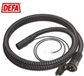 DEFA MiniPlug-inlaatkabel 2,5m – Noir