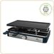Little Balance 8750 - Raclette & gourmetset - 8 personen - PFAS vrij - 1400 Watt - RVS /donker blauw