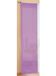 Gardinenbox Transparant effen paneel/schuifgordijn met accessoires 85589, lila, 245 x 60 cm