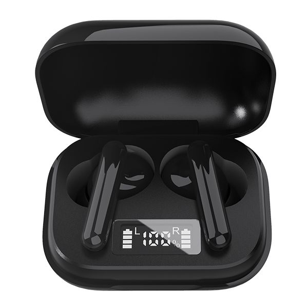 Denver TWE-38BLACK Draadloze Bluetooth In-ear Oordopjes - Zwart