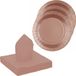Santex Feest/Verjaardag Servies Set - 10x Gebaksbordjes/25x Servetten - Rose Goud - Karton