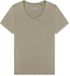 SCHIESSER Slaapshirt ' Mix Relax ' kaki / jade groen