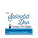 Ooly Splendid-Stiftminen - blau und schwarz, 6er-Set