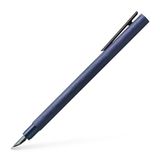 Faber-Castell NEO Slim Vulpen Aluminium Donkerblauw M