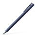 FABER-CASTELL Vulpen Neo Slim Aluminium, penpunt EF, donkerblauw