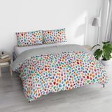 Italian Bed Linen WATERCOLOR beddengoedset met digitale print, tweepersoonsbed, WT 01
