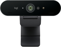 Logitech Brio Webcam - 4K, Full HD, 90fps, USB 3.0, Black