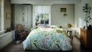 Ariadne at Home Bloom housse de couette - Lit simple - 140 x 200/220 cm - Bleu