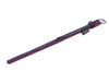 Nobby Halsband "PACIFIC DELUXE" enkele rij fuchsia L: 27cm; (20-25cm) B: 12/14mm