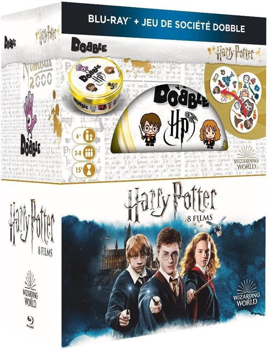 Warner Home Video Harry Potter - 1 - 7.2 Collection + Dobble (Blu-ray)