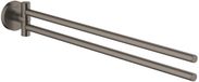 GROHE Start Handdoekhouder – Draaibaar – 439 mm – Wandmontage – Metaal – Geborsteld Hard Graphite