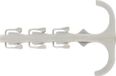 Fischer 100x Steckfix plus dubbele klem SF plus ZS 18 - 048161