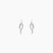 Callum White Gold Diamond Stud Earrings
