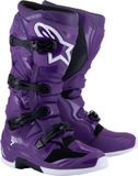 Alpinestars Tech 7, bottes, couleur: Mauve/Noir/Blanc, taille: 14 US