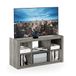 FURINNO Boekenkasten, Hout, Frans Eik Grijs, one size