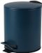 Urban Living Pedaalemmer Toulon - donkerblauw - 5 liter - metaal
